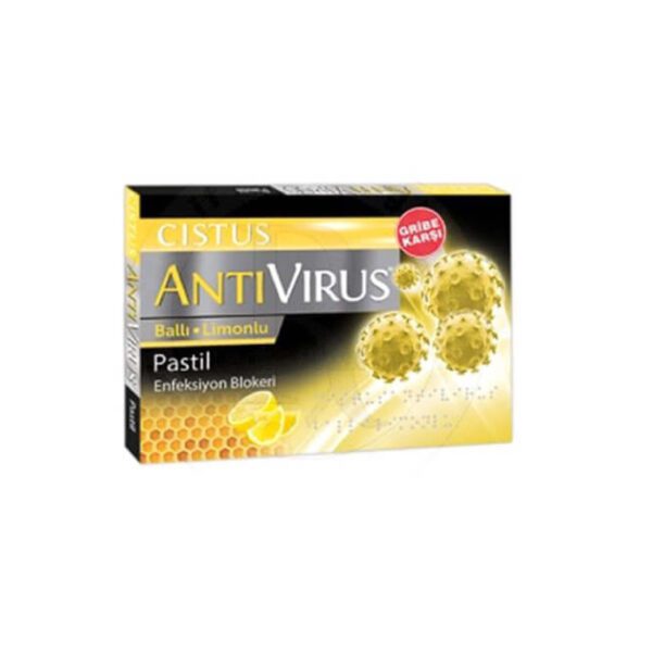 Cistus Antivirüs Limonlu Pastil