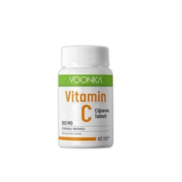 Voonka Vitamin C 500 Mg 62 Tablet