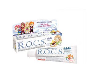 Rocs Kids 3-7 Yaş Meyve Külahı Diş Macunu 75 ml