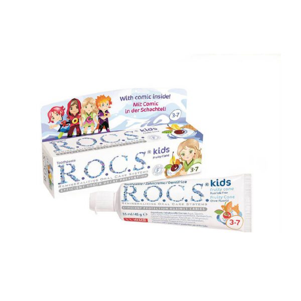 Rocs Kids 3-7 Yaş Meyve Külahı Diş Macunu 75 ml