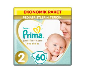 Prima Premium Care Bebek Bezi 2 Beden 60 Adet