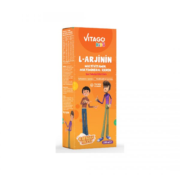 Vitago Kids L-Arjinin Multivitamin Şurup (Rafadan Tayfa) 150ml